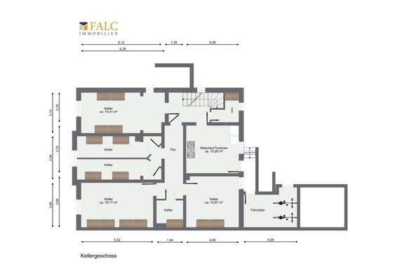 Grundriss Kellergeschoss Westerholtstr. Expo