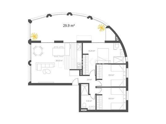 Luxury Sea View Apartments with Community Pool in Villajoyosa