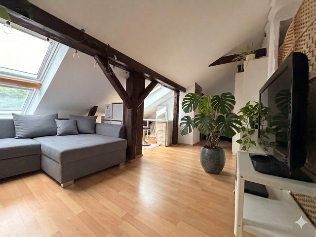 Gemütliche 3-Raum-Wohnung über 2 Etagen im Dachgeschoss - Foto 1
