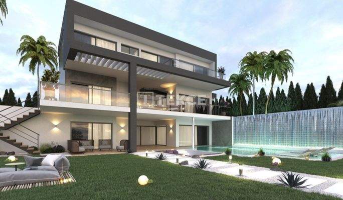 Detached Villas with Unobstructed Sea Views in Aydın Kuşadası
