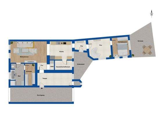 Grundriss Erdgeschoss