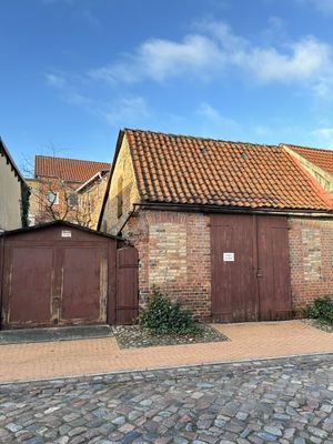 Werkstatt, Garage rückwärtige Ansicht
