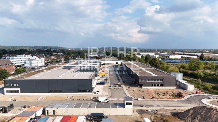 Drohnenaufnahme Gewerbepark