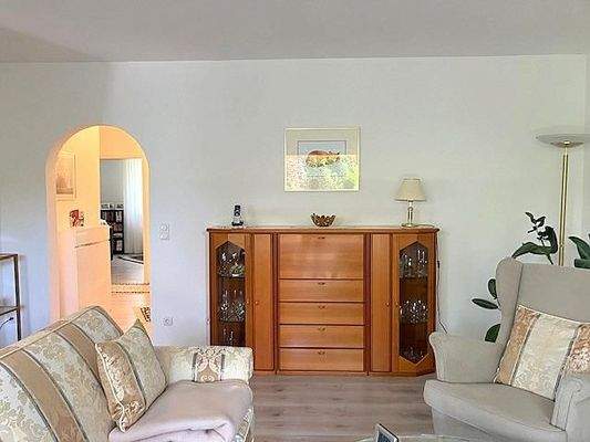 freundliches Wohnzimmer