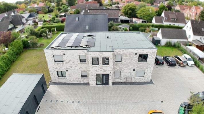 Modernes Mehrfamilienhaus