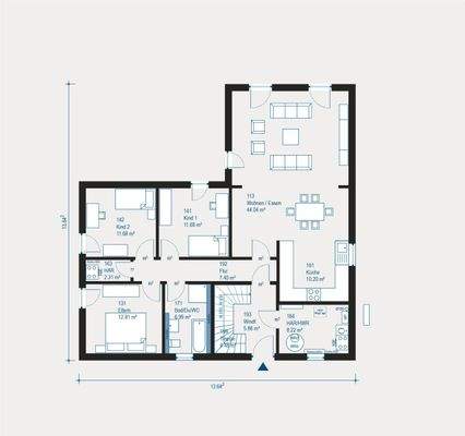 Grundriss Erdgeschoss