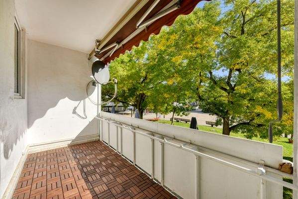 Balkon nach Nord-Osten