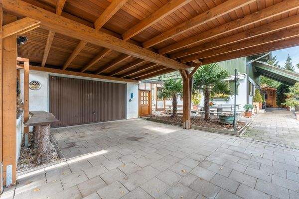 Carport & Doppelgarage