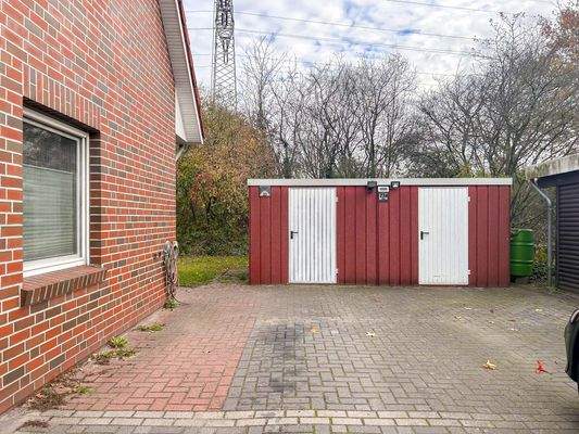 Stellplatz Geräteschuppen