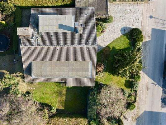 Luftbild ohne Baugrundstück