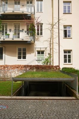 Stellplatz unterirdisches Parksystem
