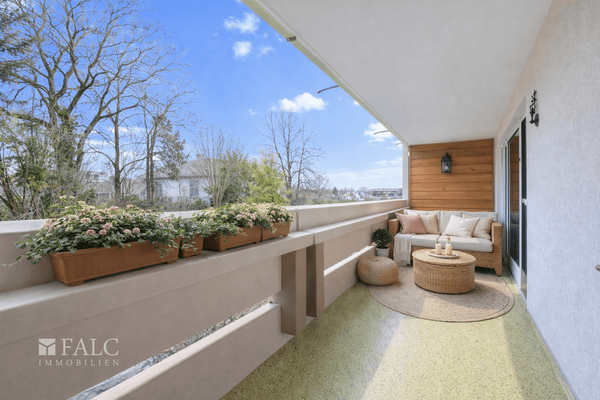 Einrichtungsbeispiel Balkon