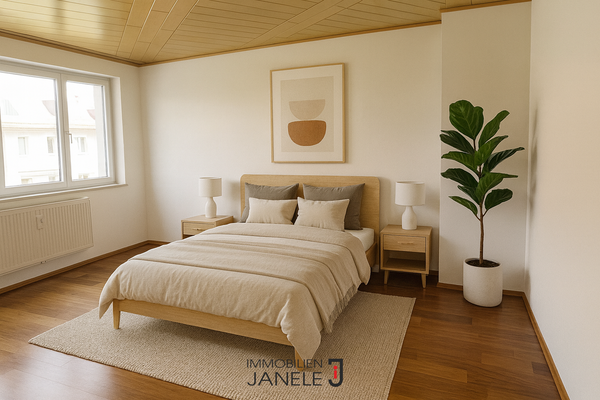 Schlafzimmer Visualisierung