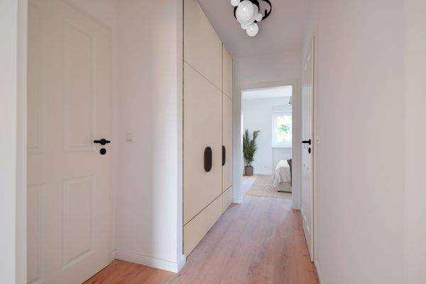 Flur zu den Schlafräumen