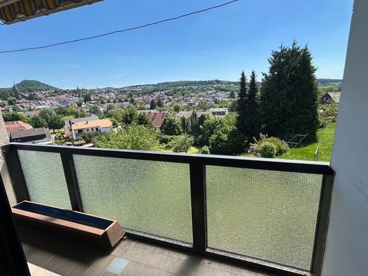 Balkon mit Fernblick Wohnung 1