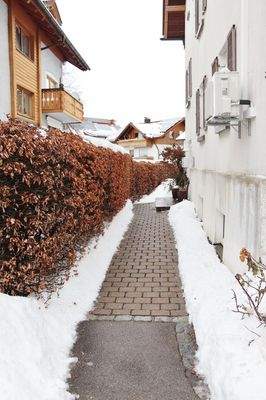 Hauszugang Westseite