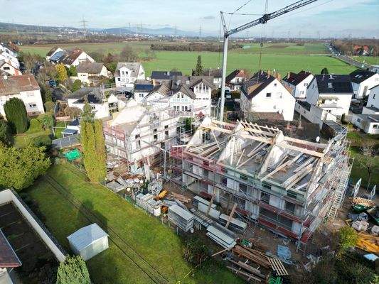 Aktueller Bautenstand 01.12.2025 Häuser