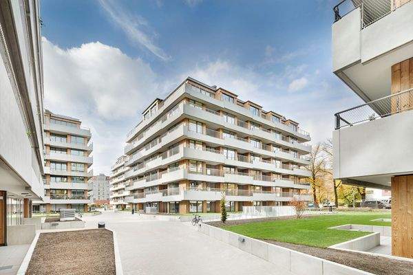 Immergrün - Balkon oder große Terrassen an allen Wohnungen