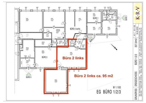 Grundriss 95m2-Gewerbefläche