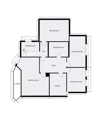 Grundriss - Dachgeschoss