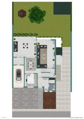 Grundriss Skizze Aussenbereich 