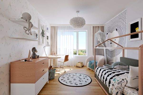 Modernes Kinderzimmer