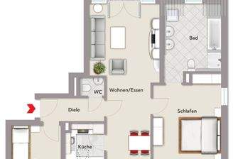 Durchdacht geplant: Der Grundriss, der Räume sinnvoll verbindet