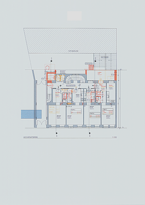 Grundriss Hochpaterre Thaliastrasse