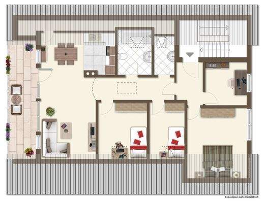 Grundriss Obergeschoss