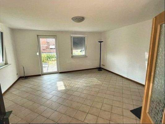 Blick Wohnzimmer,Ausgang Terrasse