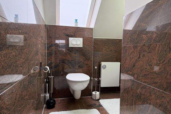 WC im Dachgeschoss