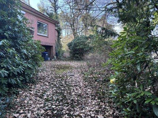 Altbestand mit Zufahrt