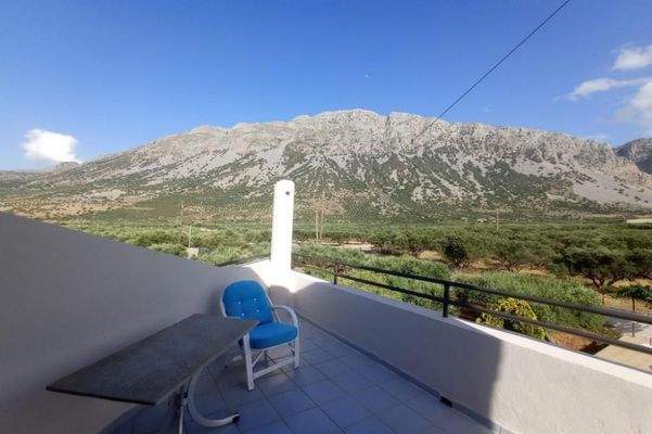 Kreta, Kavousi: Tolle Villa mit Pool, Meerblick und Olivenhain zu verkaufen