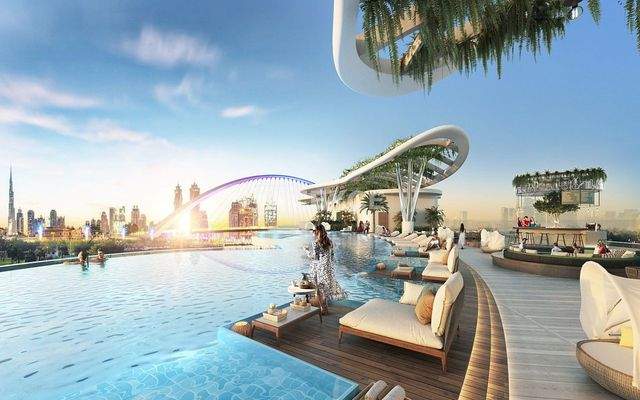 Burj Khalifa View Apartments with Private Pool in Dubai