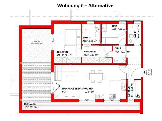 Wohnung 6 -