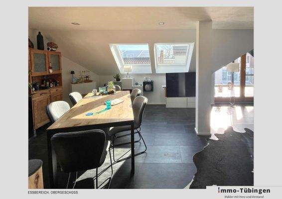 Essen und Wohnen im OG