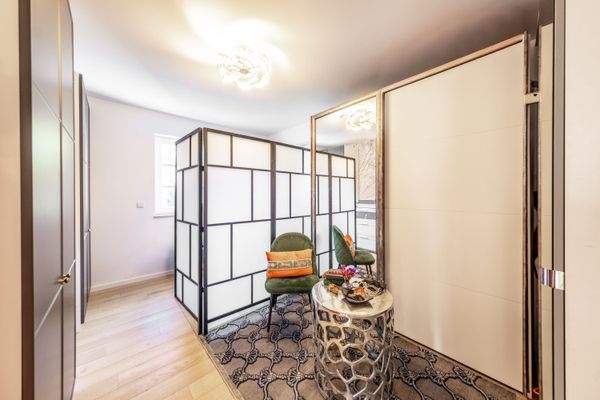 Praktisches Ankleidezimmer