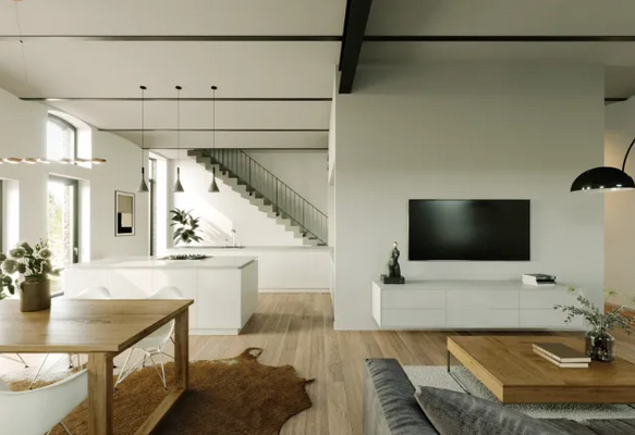 Wohnzimmer Visualisierung