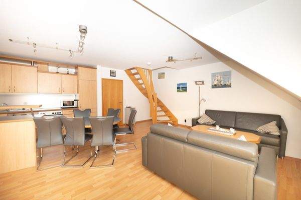 Wohn- und Küchenbereich