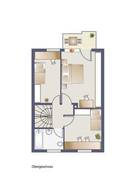 Grundriss Obergeschoss