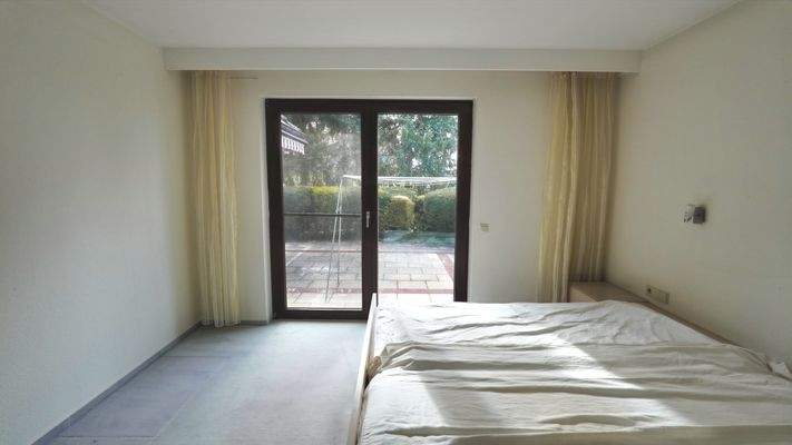 Schlafzimmer Nr 1 im Erdgeschoss