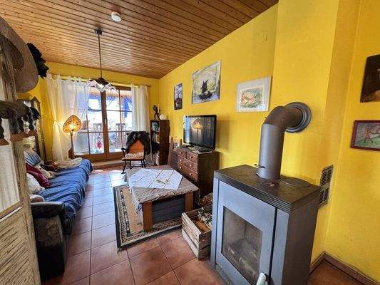 Wohnbereich EG mit Schwedenofen