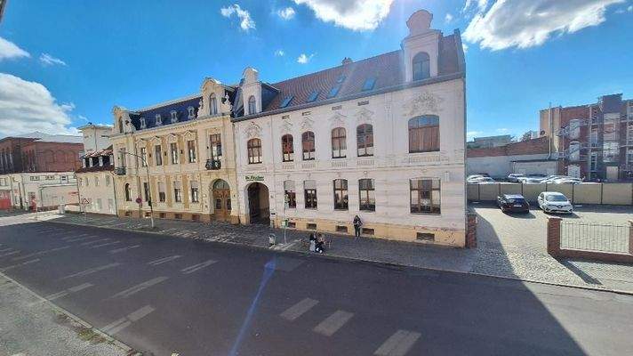 Blick aus dem Fenster