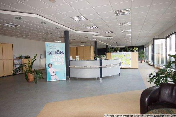 Empfang und Ausstellung