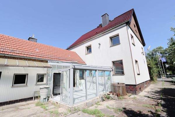 Haus Giebelansicht Süd