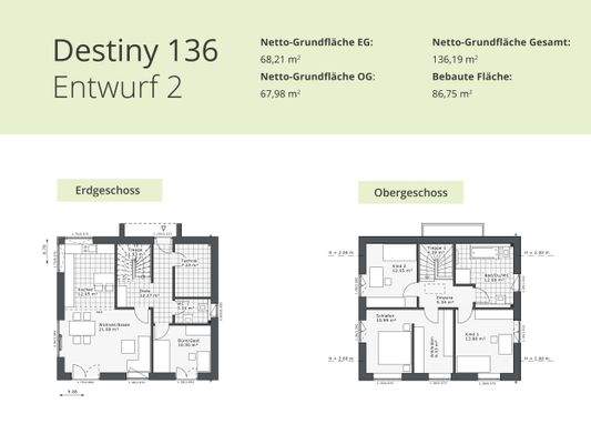 Destiny 136 E2 - Grundrisse