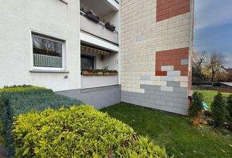 Blick auf den Balkon