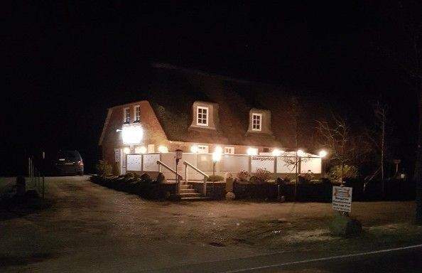 Abendstimmung vom ehem. Imbiss