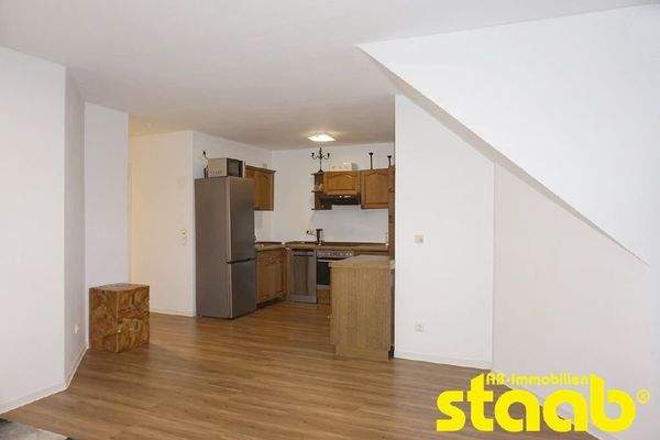 ... offen zur Küche