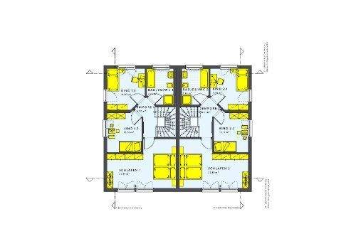 Cleveres Doppelhaus-Design